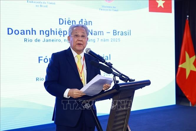 Thủ tướng Phạm Minh Chính dự Diễn đàn doanh nghiệp Việt Nam - Brazil- Ảnh 7.