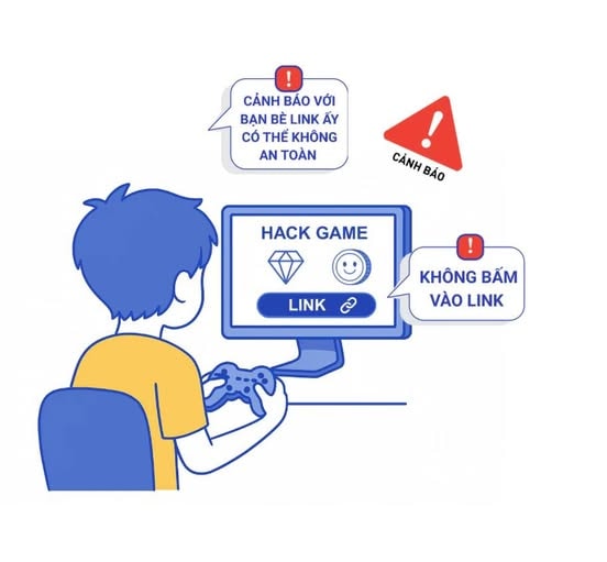 Cẩm nang hướng dẫn kỹ năng tự bảo vệ cho học sinh trên không gian mạng- Ảnh 2.