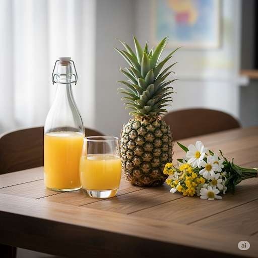 Nước ép dứa tươi rất tốt nhưng ai nên thận trọng khi uống?- Ảnh 1.