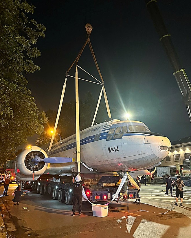 Chuyên cơ từng chở Bác Hồ được vận chuyển tới Triển lãm 80 năm Độc lập - Tự do - Hạnh phúc- Ảnh 3.