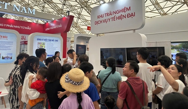 Gian Triển lãm Bộ Y tế thu hút hàng chục nghìn lượt khách thăm quan, trải nghiệm khám, tư vấn sức khoẻ- Ảnh 7.