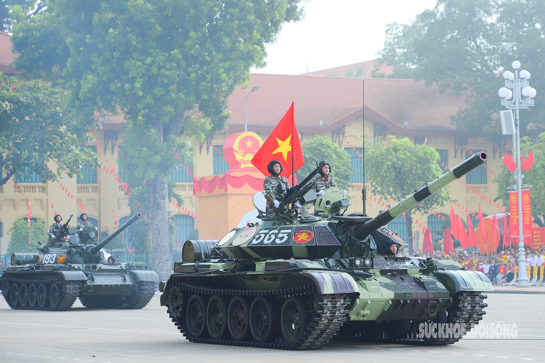 Mãn nhãn với màn diễu hành của khối khí tài quân sự trên Quảng trường Ba Đình ngày Quốc khánh 2/9- Ảnh 2.