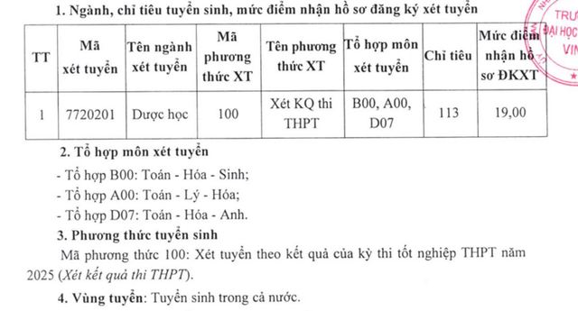 Nhiều trường đại học Y Dược xét tuyển bổ sung, thêm cơ hội cho thí sinh- Ảnh 3.