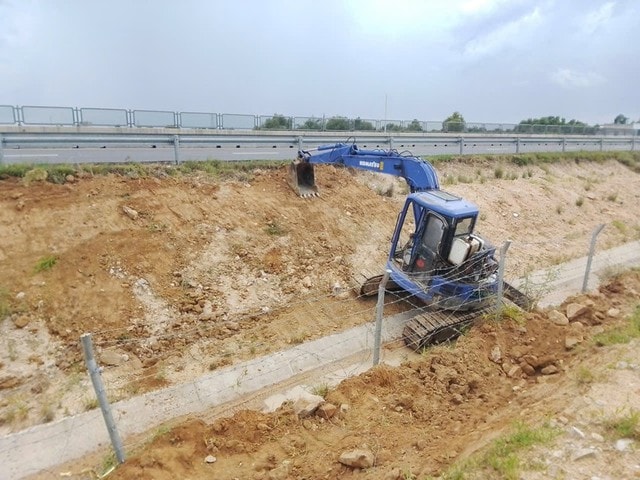 Các vị trí xói lở trên tuyến cao tốc Vĩnh Hảo-Phan Thiết đã được xử lý xong- Ảnh 1.