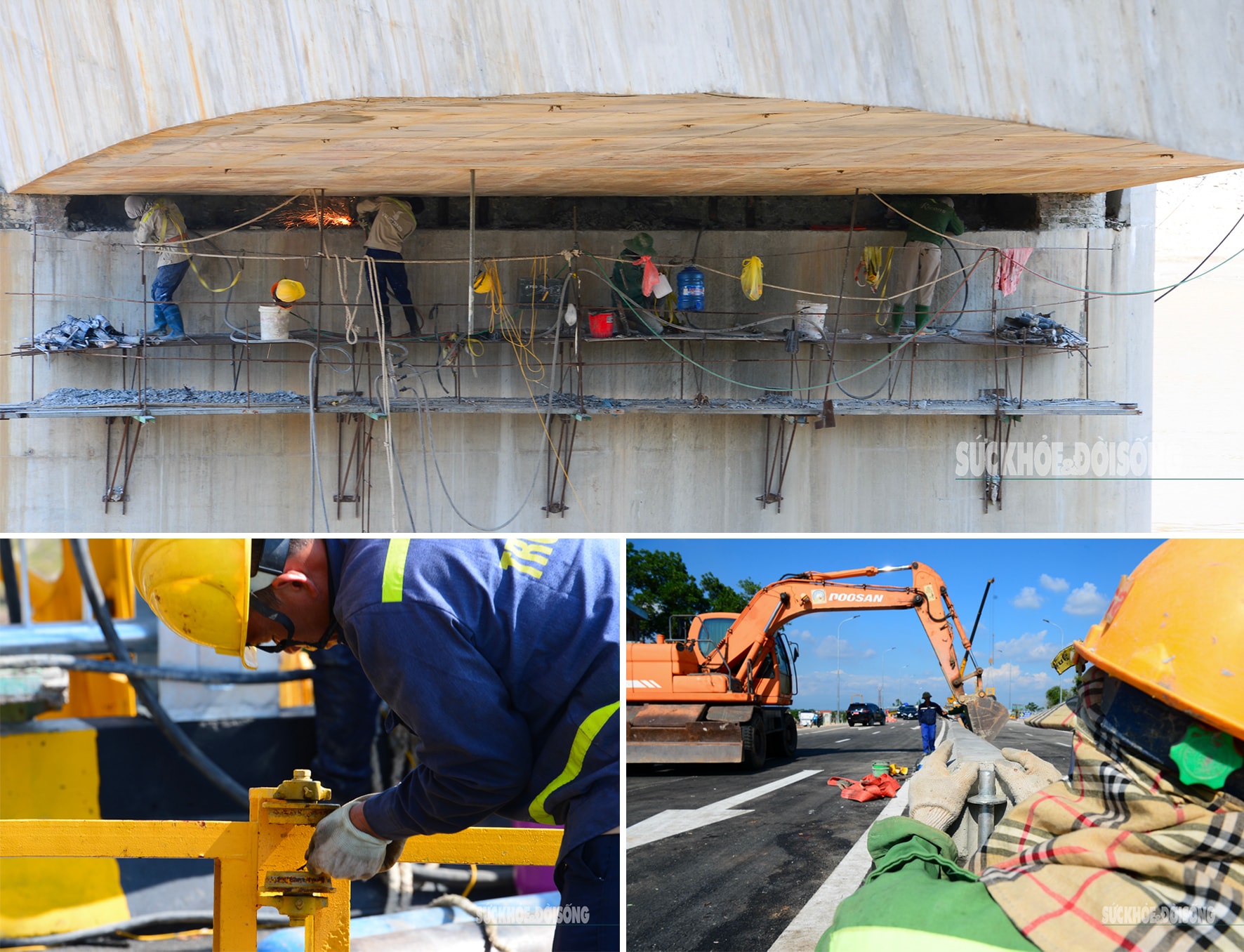 Cầu Phong Châu mới nối đôi bờ sông Hồng trước ngày khánh thành- Ảnh 4.