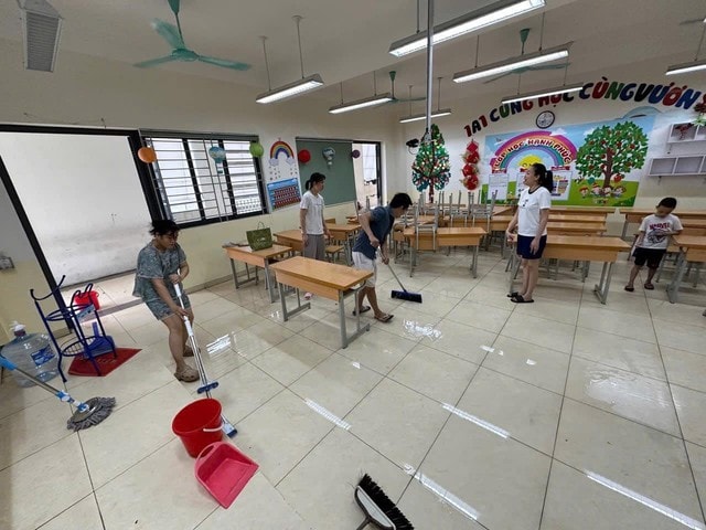 Trường học tuyệt đối không tổ chức các hoạt động ngoại khóa trong thời gian mưa bão- Ảnh 1.