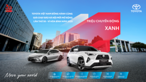 Toyota sẽ 'khuấy đảo' khu vực Bờ Hồ với 'Triệu chuyển động xanh'