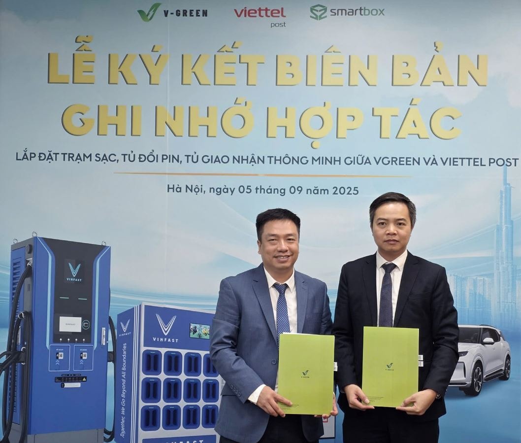 V-Green và Viettel Post tận dụng tối ưu mạng lưới để mở rộng hạ tầng mỗi bên.