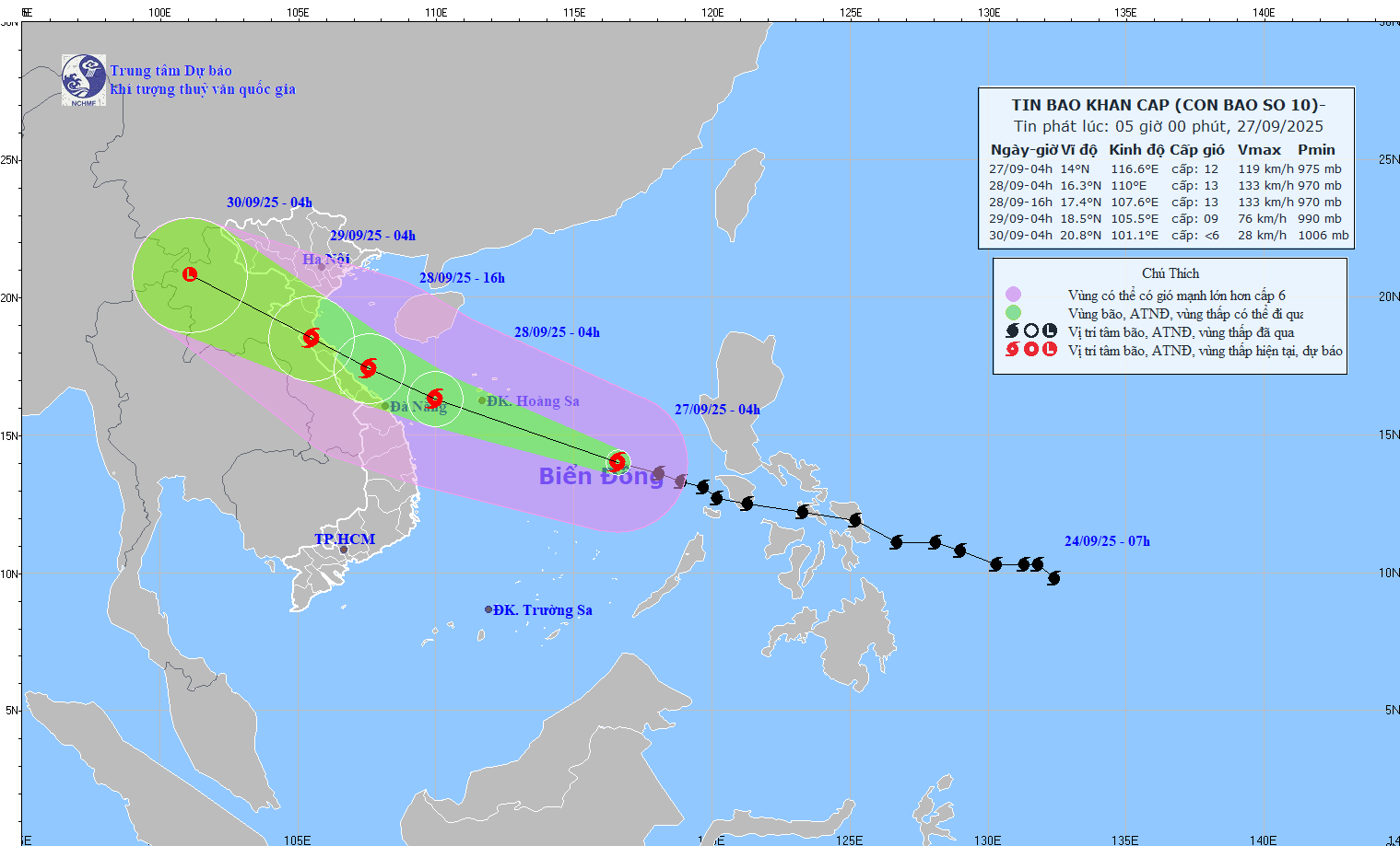 Bão số 10 vào Biển Đông, có thể gây ra đa thiên tai cho nước ta- Ảnh 2.