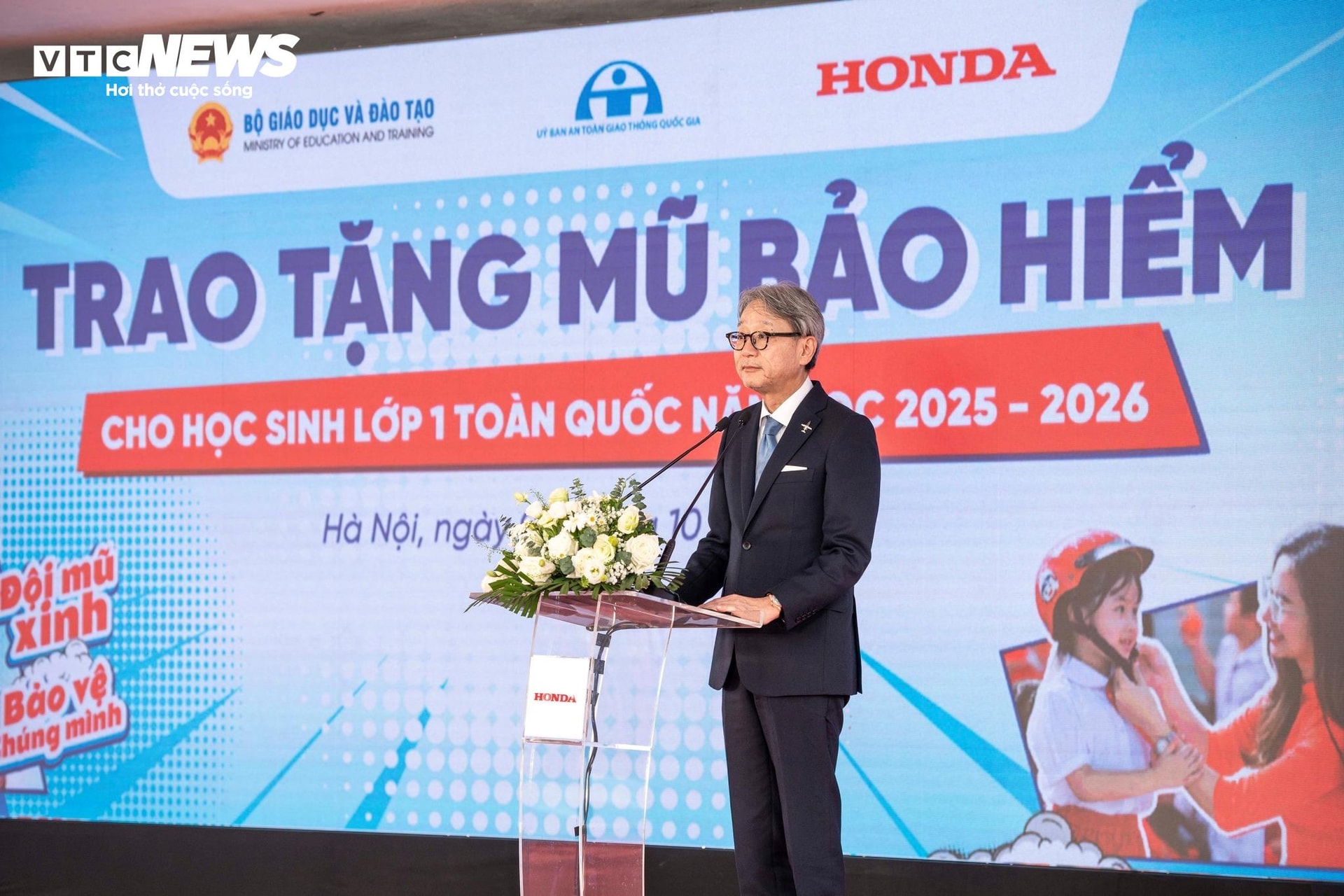 Ông Toshihiro Mibe lần đầu đến Việt Nam với cương vị Giám đốc, Chủ tịch và Giám đốc Điều hành Công ty Honda Motor Nhật Bản. (Ảnh: Sơn Phạm)