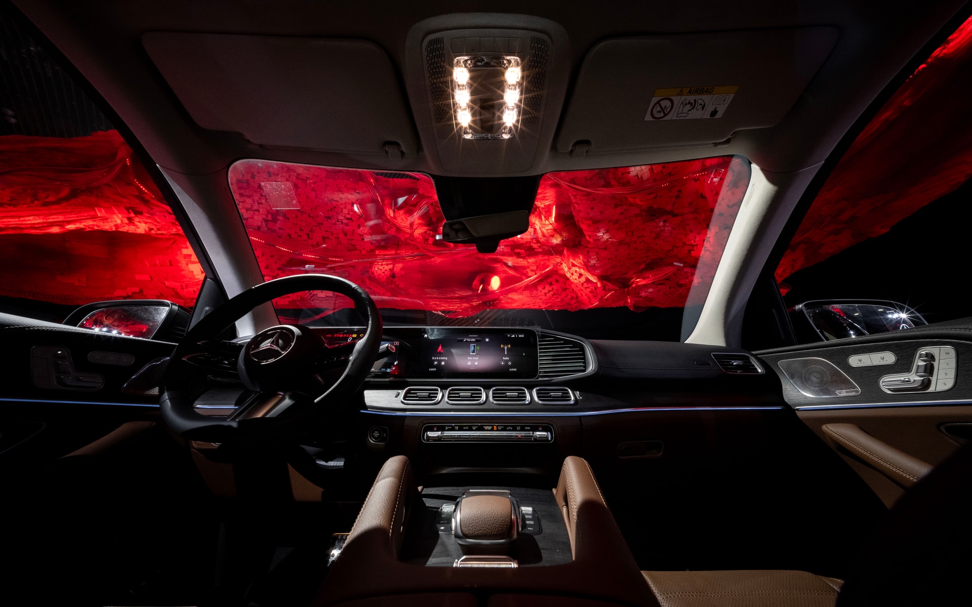 Nội thất của Mercedes-Benz GLS 450 4MATIC. (Ảnh: Mercedes-Benz)