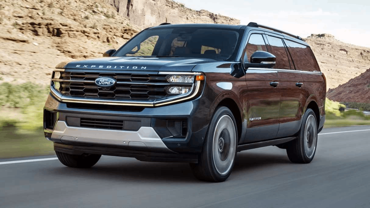 Ford Expedition 2025 là mẫu SUV cỡ lớn mang phong cách mạnh mẽ. (Ảnh: xehay)