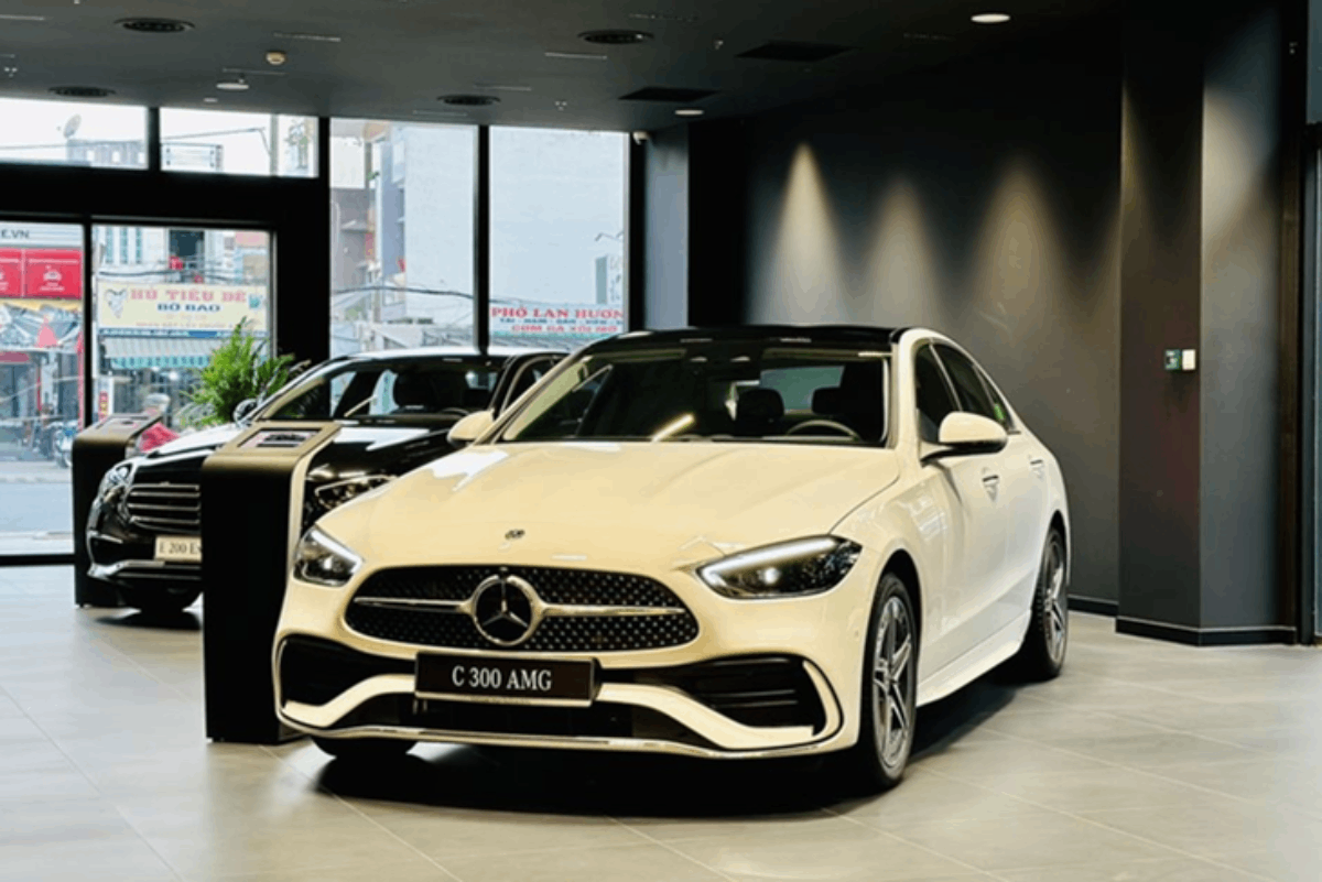 Mercedes C-Class 2025 là mẫu sedan hạng sang cỡ nhỏ mang đậm phong cách hiện đại. (Ảnh: Winauto.vn)