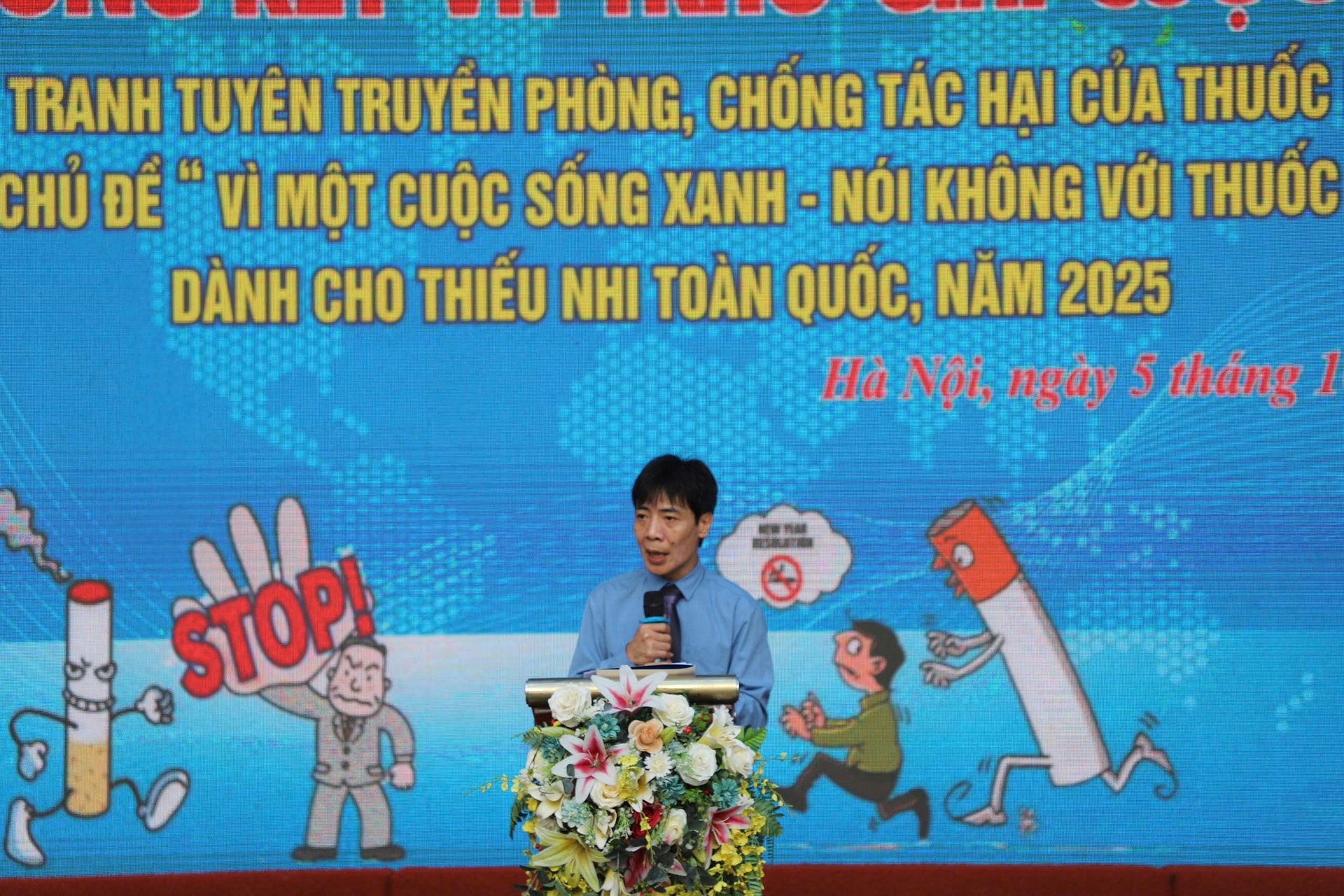 Hàng trăm nghìn thiếu nhi tham dự 2 cuộc thi về phòng chống tác hại của thuốc lá- Ảnh 1. Hàng trăm nghìn thiếu nhi tham dự 2 cuộc thi về phòng chống tác hại của thuốc lá- Ảnh 1.