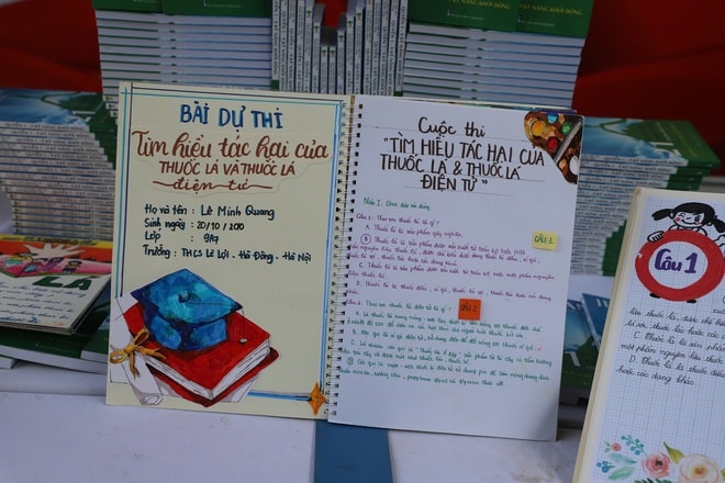 Hàng trăm nghìn thiếu nhi tham dự 2 cuộc thi về phòng chống tác hại của thuốc lá- Ảnh 5. Hàng trăm nghìn thiếu nhi tham dự 2 cuộc thi về phòng chống tác hại của thuốc lá- Ảnh 5.