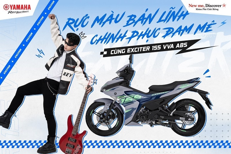 Yamaha Exciter 155 VVA phiên bản cao cấp ABS mới. (Ảnh: Yamaha)