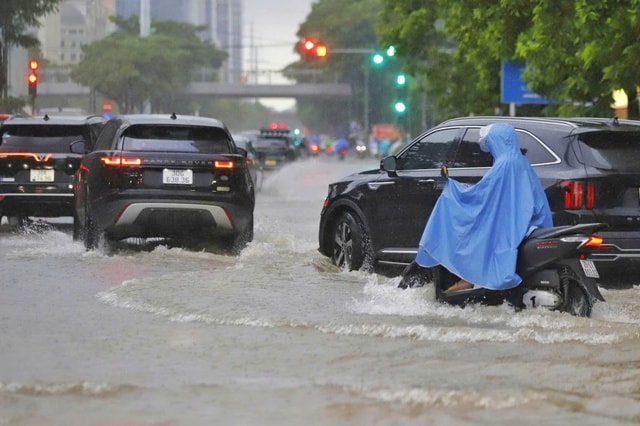 Danh sách các tuyến phố ở Hà Nội ngập nặng sáng 7/10- Ảnh 2.