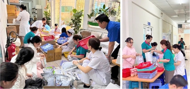 TPHCM gửi 10.000 túi thuốc hỗ trợ đồng bào vùng bão lũ- Ảnh 2. TPHCM gửi 10.000 túi thuốc hỗ trợ đồng bào vùng bão lũ- Ảnh 2.