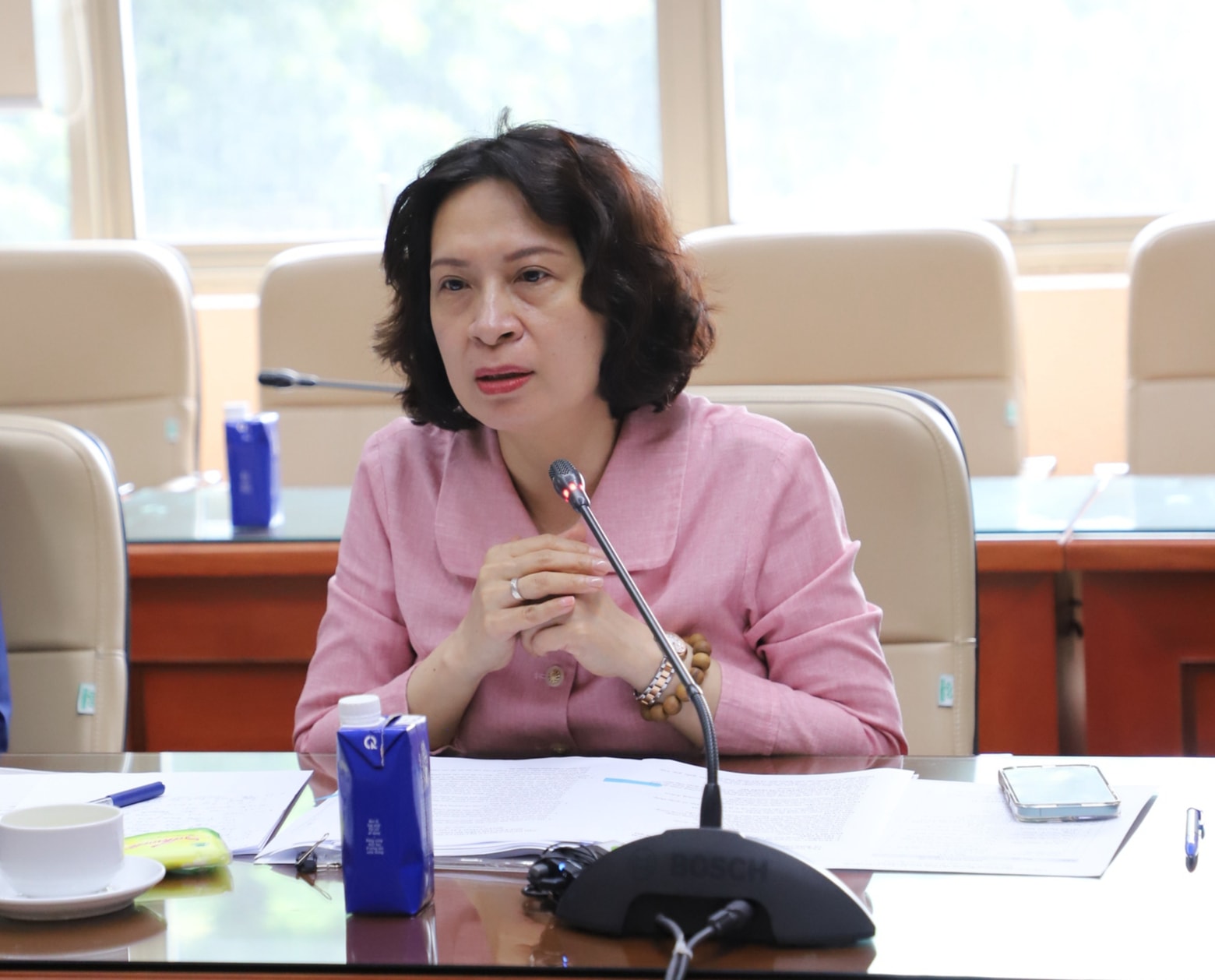 Thứ trưởng Bộ Y tế Nguyễn Thị Liên Hương tiếp, làm việc với đoàn công tác Quỹ Toàn cầu- Ảnh 2. Thứ trưởng Bộ Y tế Nguyễn Thị Liên Hương tiếp, làm việc với đoàn công tác Quỹ Toàn cầu- Ảnh 2.