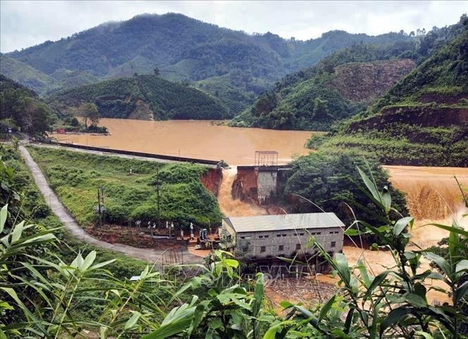 Sớm khắc phục sự cố vỡ đập thuỷ điện Bắc Khê - Lạng Sơn- Ảnh 1. Sớm khắc phục sự cố vỡ đập thuỷ điện Bắc Khê - Lạng Sơn- Ảnh 1.
