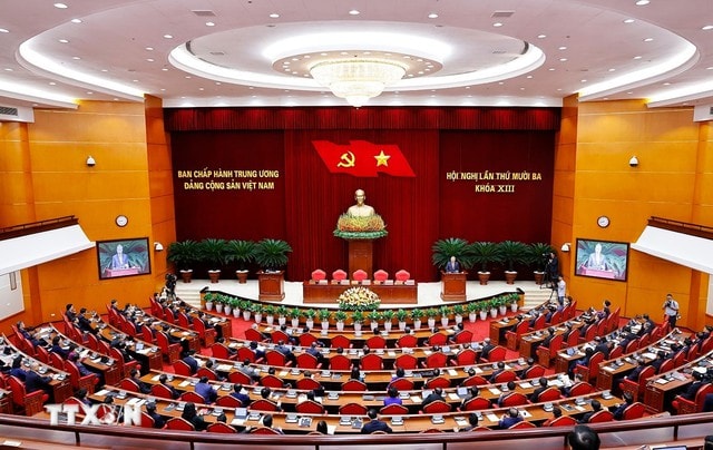 Phát biểu của Tổng Bí thư Tô Lâm tại phiên bế mạc Hội nghị Trung ương 13- Ảnh 1. Phát biểu của Tổng Bí thư Tô Lâm tại phiên bế mạc Hội nghị Trung ương 13- Ảnh 1.