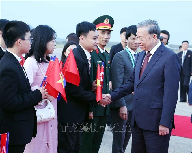 Tổng Bí thư Tô Lâm bắt đầu thăm cấp Nhà nước tới Triều Tiên- Ảnh 6. Tổng Bí thư Tô Lâm bắt đầu thăm cấp Nhà nước tới Triều Tiên- Ảnh 6.
