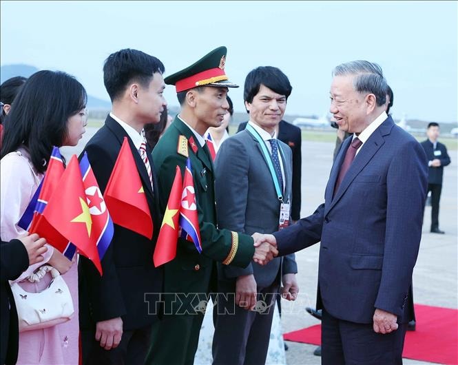 Tổng Bí thư Tô Lâm bắt đầu thăm cấp Nhà nước tới Triều Tiên- Ảnh 5. Tổng Bí thư Tô Lâm bắt đầu thăm cấp Nhà nước tới Triều Tiên- Ảnh 5.