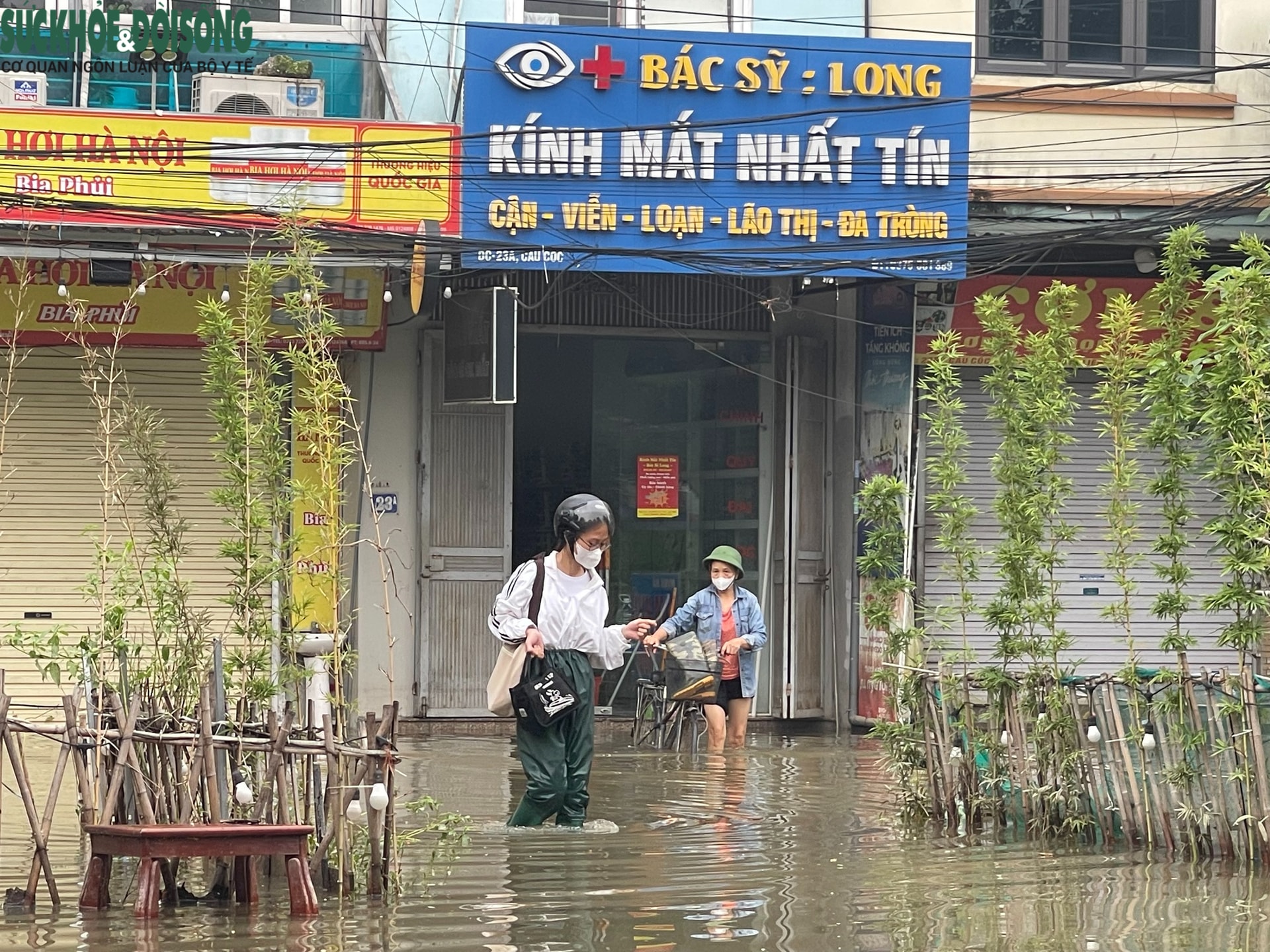 'Rốn nước' phố Cầu Cốc, Hà Nội: Hơn một tháng ngập ba lần- Ảnh 7. 'Rốn nước' phố Cầu Cốc, Hà Nội: Hơn một tháng ngập ba lần- Ảnh 7.
