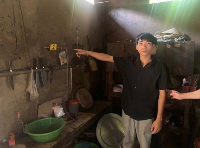 Khởi tố thanh niên chém bố đẻ trọng thương- Ảnh 1. Khởi tố thanh niên chém bố đẻ trọng thương- Ảnh 1.