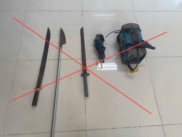 Khởi tố nhóm thanh thiếu niên mang hung khí gây rối- Ảnh 2.