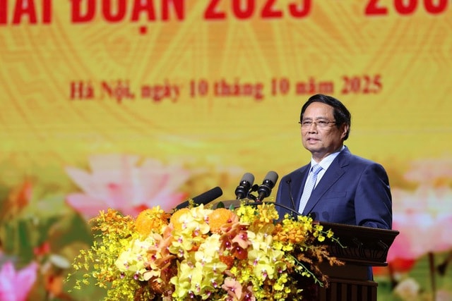 Phát biểu của Thủ tướng Chính phủ tại Đại hội Thi đua yêu nước TP. Hà Nội giai đoạn 2025 – 2030- Ảnh 1.