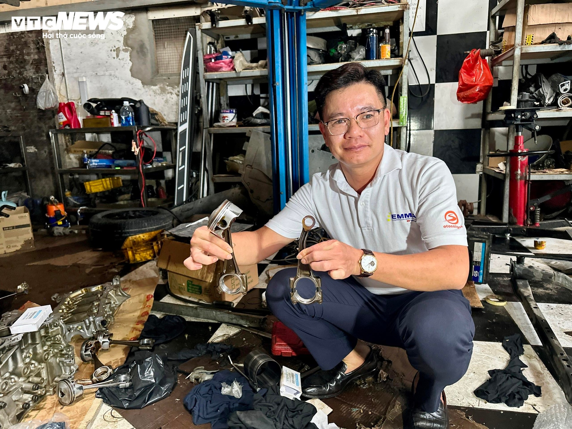 Giám đốc gara ô tô chia sẻ cách xử lý xe bị ngập nước - 4