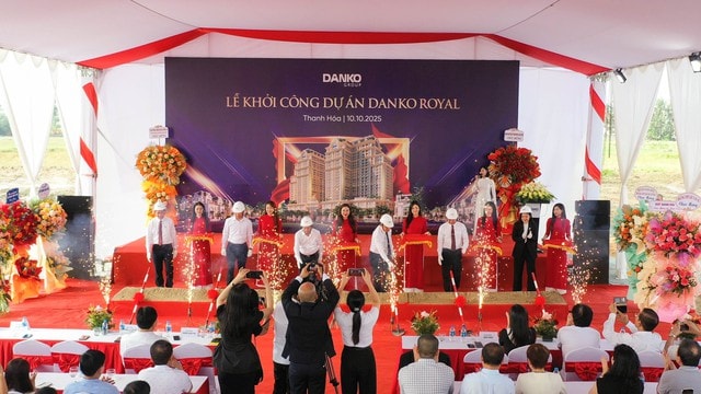 Danko Group chính thức khởi công dự án Danko Royal tại Thanh Hóa- Ảnh 1. Danko Group chính thức khởi công dự án Danko Royal tại Thanh Hóa- Ảnh 1.
