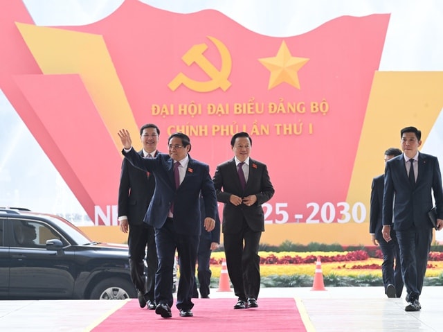 Đại hội đại biểu Đảng bộ Chính phủ lần thứ I, nhiệm kỳ 2025-2030 họp phiên trù bị- Ảnh 1. Đại hội đại biểu Đảng bộ Chính phủ lần thứ I, nhiệm kỳ 2025-2030 họp phiên trù bị- Ảnh 1.