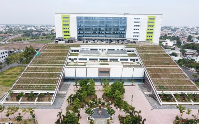 Dấu ấn những công trình bệnh viện nghìn tỷ ở cửa ngõ TPHCM- Ảnh 1. Dấu ấn những công trình bệnh viện nghìn tỷ ở cửa ngõ TPHCM- Ảnh 1.