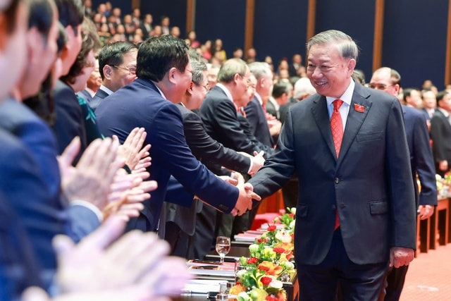 Tổng Bí thư Tô Lâm dự Đại hội đại biểu Đảng bộ Chính phủ lần thứ I, nhiệm kỳ 2025-2030- Ảnh 2. Tổng Bí thư Tô Lâm dự Đại hội đại biểu Đảng bộ Chính phủ lần thứ I, nhiệm kỳ 2025-2030- Ảnh 2.