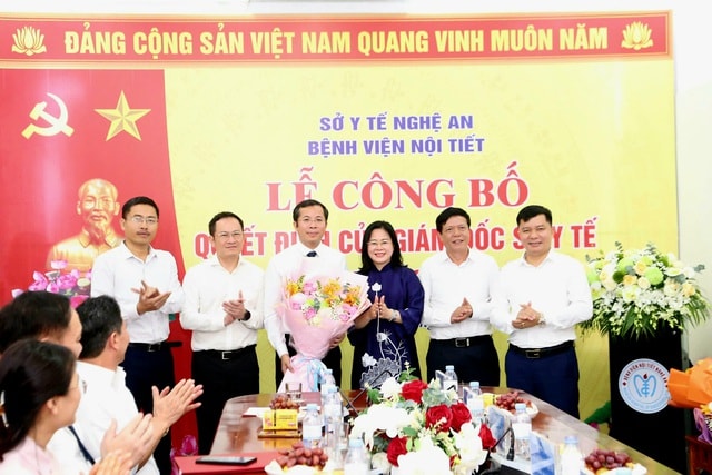 Bệnh viện Nội tiết Nghệ An có tân giám đốc- Ảnh 2. Bệnh viện Nội tiết Nghệ An có tân giám đốc- Ảnh 2.