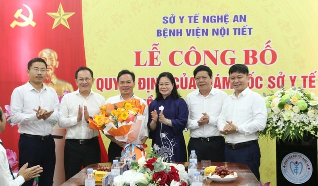 Bệnh viện Nội tiết Nghệ An có tân giám đốc- Ảnh 3. Bệnh viện Nội tiết Nghệ An có tân giám đốc- Ảnh 3.