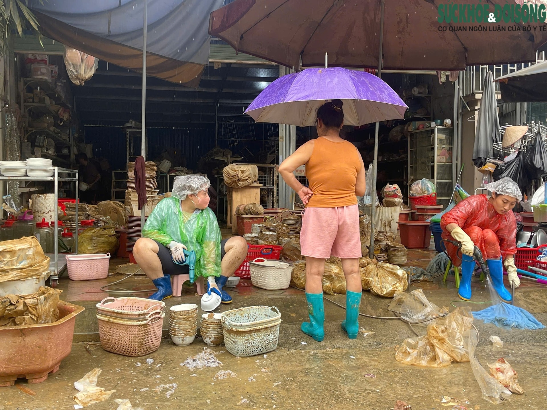 Nước rút, Thái Nguyên ngổn ngang sau lũ- Ảnh 11.