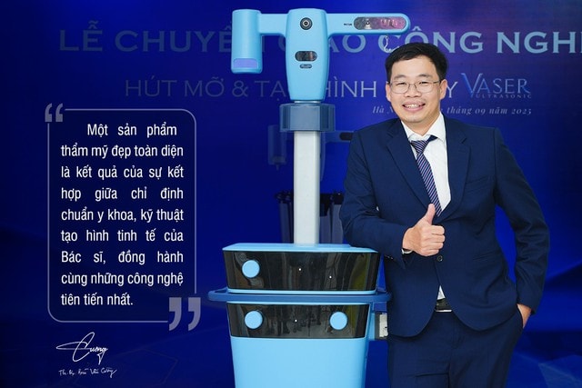 ThS.BS Bùi Cường chính thức sở hữu công nghệ hút mỡ mới - Bước tiến đột phá trong tạo hình body- Ảnh 3. ThS.BS Bùi Cường chính thức sở hữu công nghệ hút mỡ mới - Bước tiến đột phá trong tạo hình body- Ảnh 3.