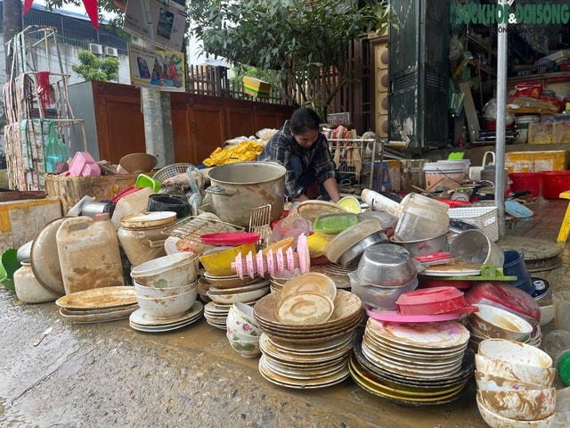 Nước rút, Thái Nguyên ngổn ngang sau lũ- Ảnh 5.