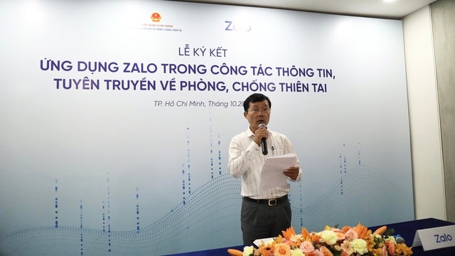 Bộ Nông nghiệp và Môi trường hợp tác cảnh báo thiên tai trên nền tảng Zalo- Ảnh 2. Bộ Nông nghiệp và Môi trường hợp tác cảnh báo thiên tai trên nền tảng Zalo- Ảnh 2.