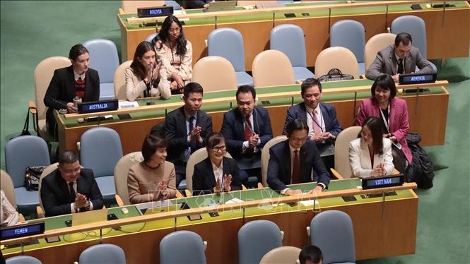 Việt Nam tái đắc cử vào Hội đồng Nhân quyền LHQ nhiệm kỳ 2026-2028- Ảnh 5. Việt Nam tái đắc cử vào Hội đồng Nhân quyền LHQ nhiệm kỳ 2026-2028- Ảnh 5.