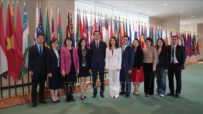 Việt Nam tái đắc cử vào Hội đồng Nhân quyền LHQ nhiệm kỳ 2026-2028- Ảnh 1. Việt Nam tái đắc cử vào Hội đồng Nhân quyền LHQ nhiệm kỳ 2026-2028- Ảnh 1.