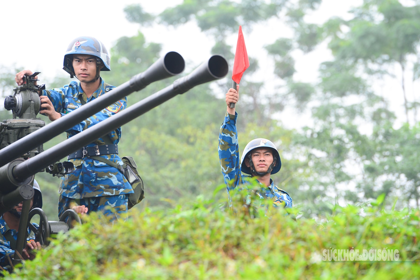 Cận cảnh trận địa pháo diễn tập bắn UAV và thiết bị không người lái- Ảnh 5.