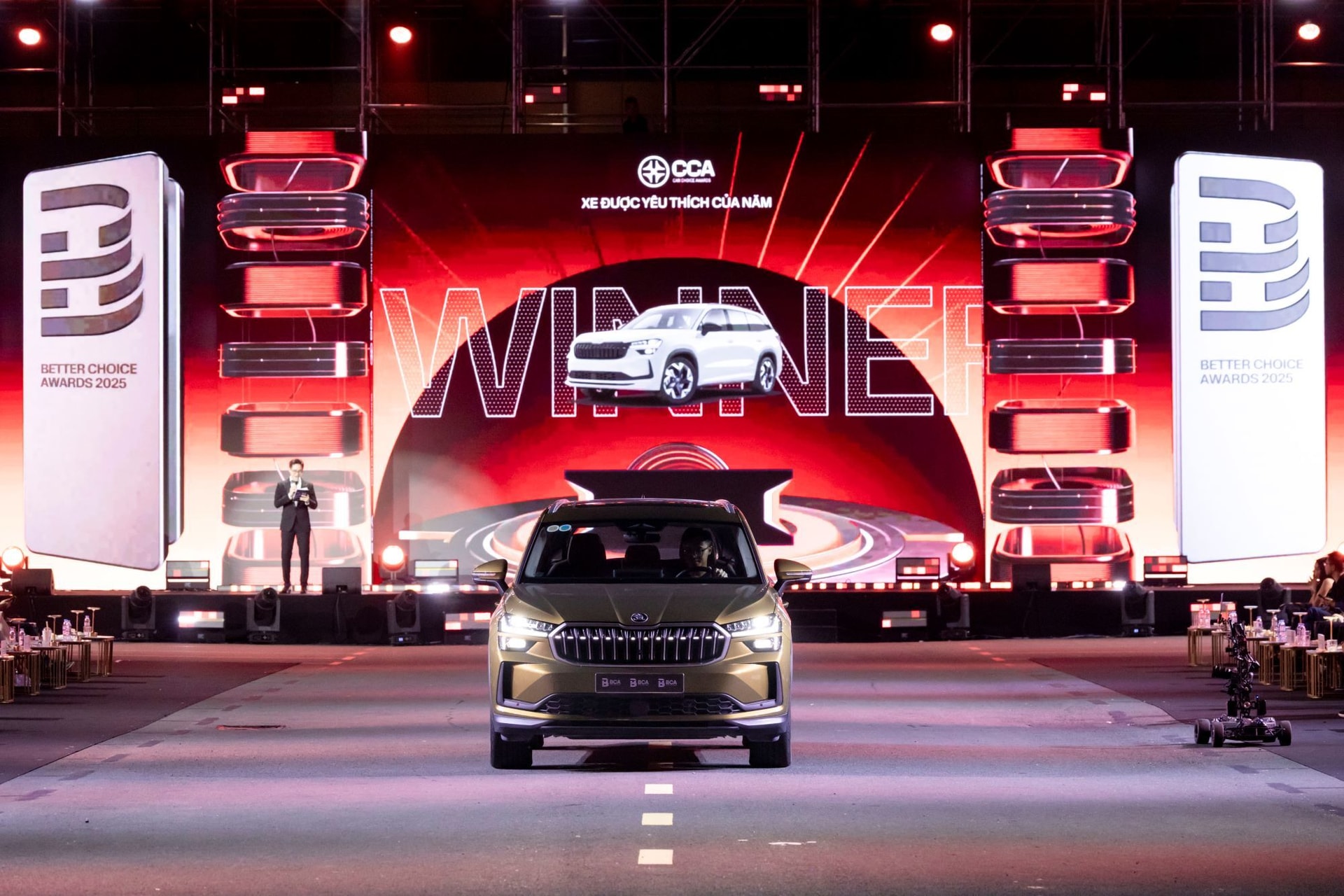 Skoda lấy được thiện cảm của người dùng Việt tại Lễ trao giải Better Choice Awards 2025.