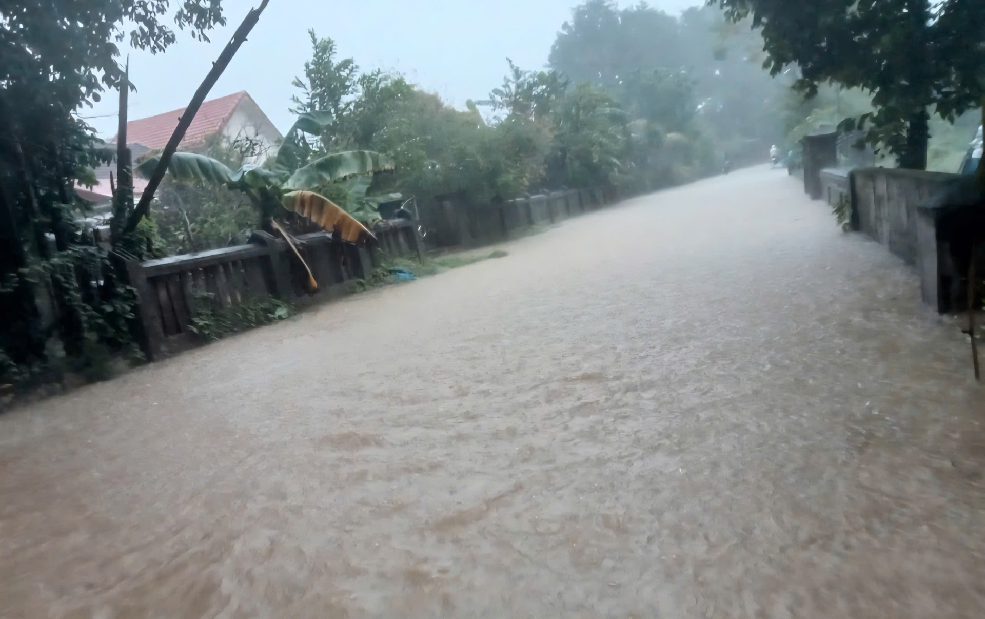 Mưa lớn, hàng nghìn học sinh ở Huế nghỉ học- Ảnh 1. Mưa lớn, hàng nghìn học sinh ở Huế nghỉ học- Ảnh 1.