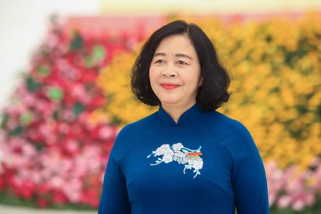 Bà Bùi Thị Minh Hoài tái cử Bí thư Thành ủy Hà Nội - Ảnh 1. Bà Bùi Thị Minh Hoài tái cử Bí thư Thành ủy Hà Nội - Ảnh 1.