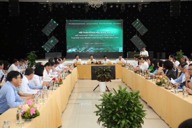 Đột phá phát triển khoa học, công nghệ để thúc đẩy chuyển đổi xanh và phát triển bền vững- Ảnh 2. Đột phá phát triển khoa học, công nghệ để thúc đẩy chuyển đổi xanh và phát triển bền vững- Ảnh 2.