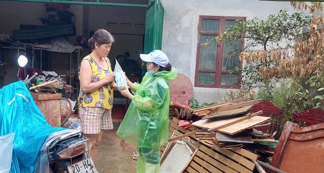 ‘Áo trắng’ Gia Lai ở Thái Nguyên khi cơn lũ đi qua- Ảnh 3. ‘Áo trắng’ Gia Lai ở Thái Nguyên khi cơn lũ đi qua- Ảnh 3.
